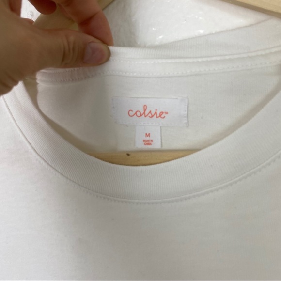 Colsie Rainbow Crop Top M - Picture 3 of 4